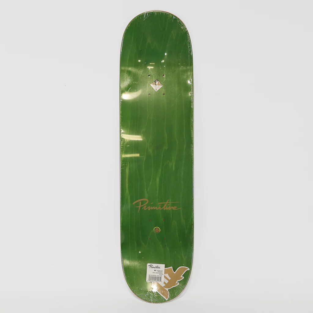 Primitive Skateboarding - 8.25" Tiago Lemos Gold Gorilla Skateboard Deck - Image 2