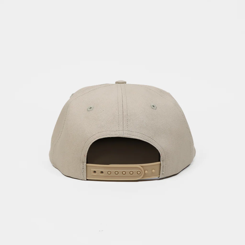 Quasi Skateboards - Century 6 Panel Polo Cap - Stone - Image 3
