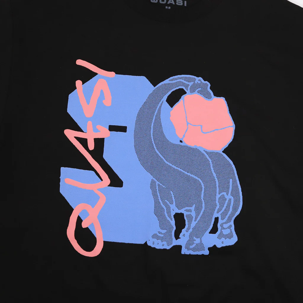 Quasi Skateboards - Dino T-Shirt - Black - Image 2