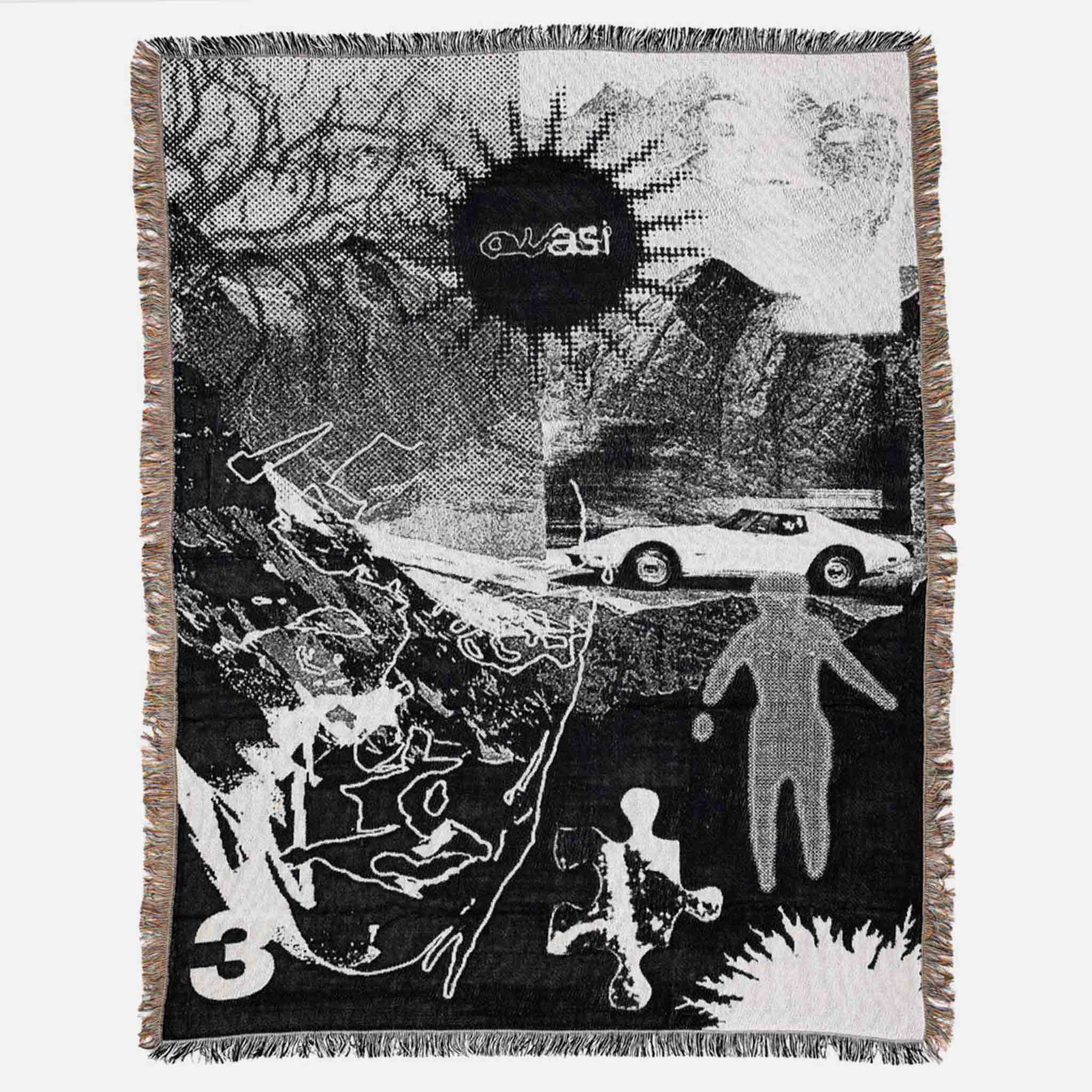 Quasi Skateboards - Hard Dream Blanket - Black / White