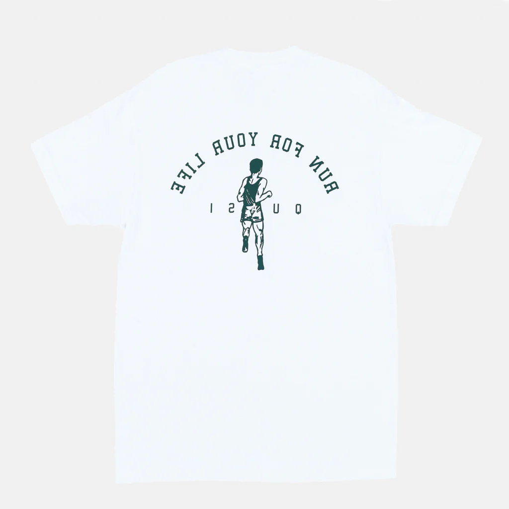 Quasi Skateboards - Run T-Shirt - White - Image 2