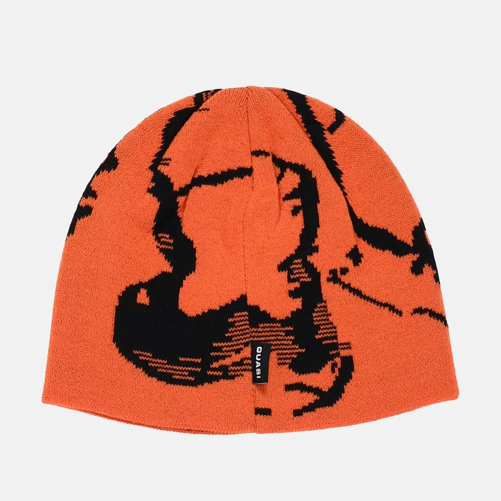 Quasi Skateboards - Safty Beanie - Orange - Image 2