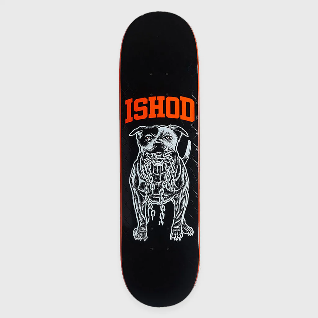 Real Skateboards - 8.25" 'Skate Shop Day' Ishod Wair Good Dog Skateboard Deck - Black