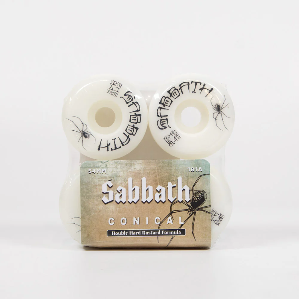 Sabbath Wheels - 54mm (101a) Spider Conical Skateboard Wheels - Image 2