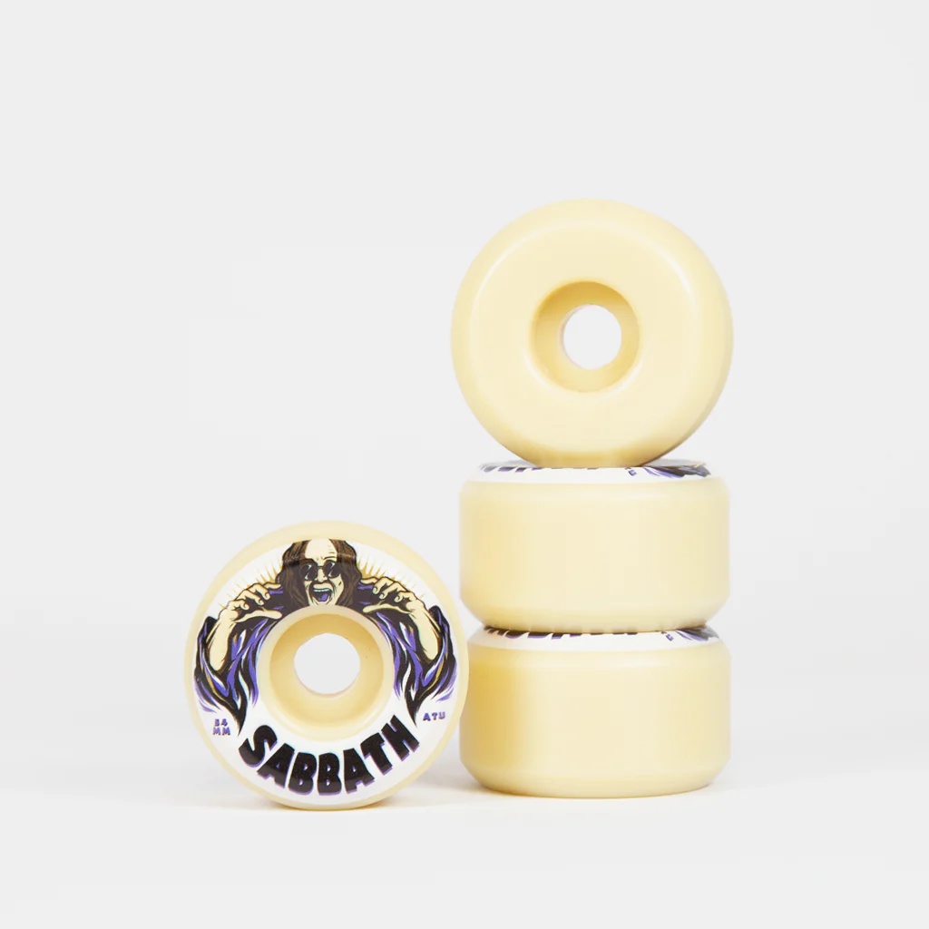 Sabbath Wheels - 54mm (99a) Ozzy Conical Skateboard Wheels