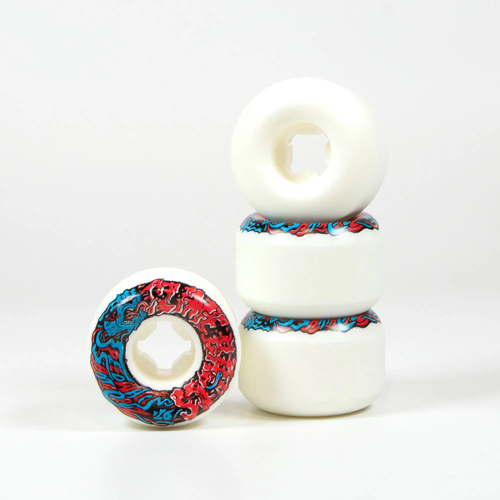Santa Cruz - 53mm (97a) Slime Balls Vomit Mini II Skateboard Wheels - Multi
