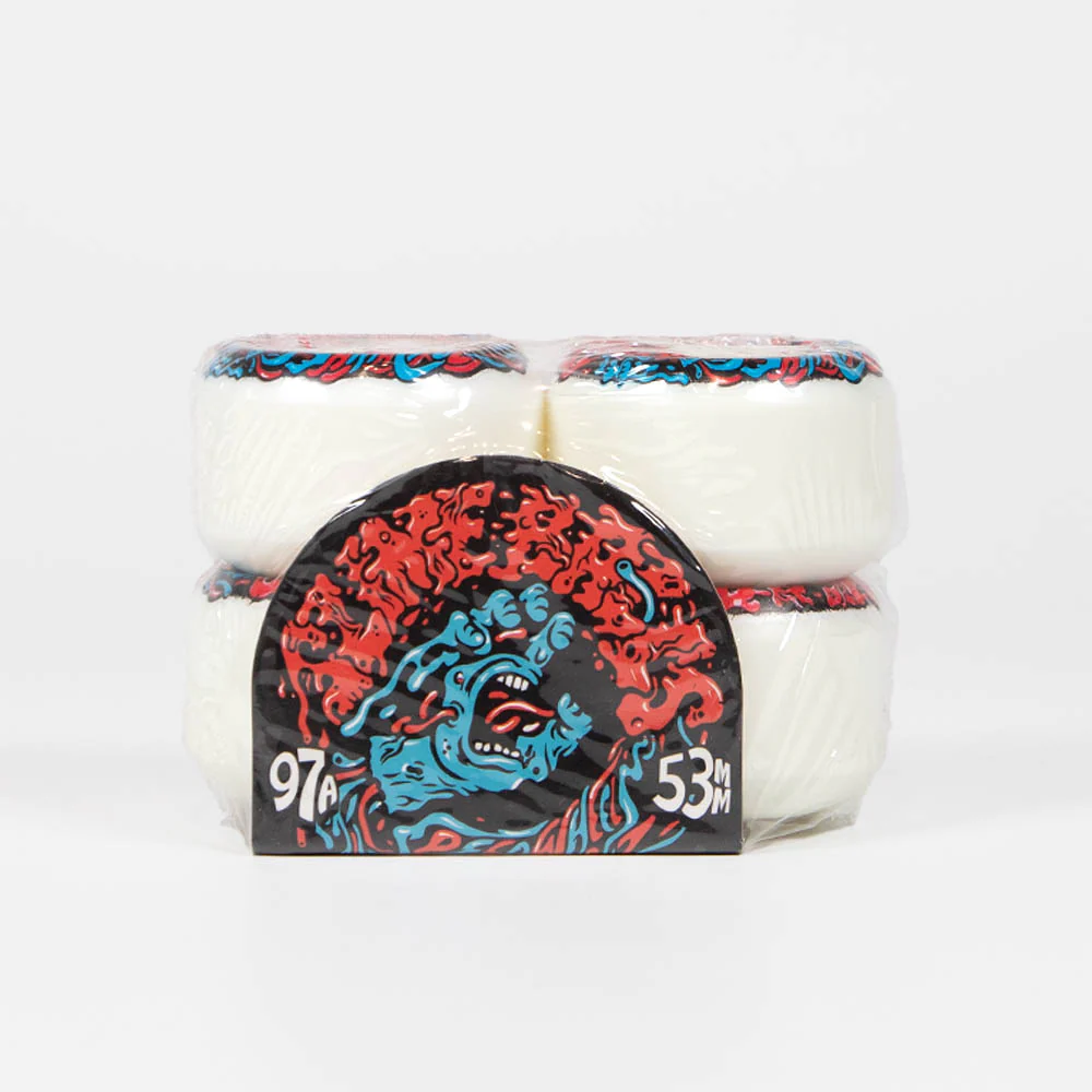 Santa Cruz - 53mm (97a) Slime Balls Vomit Mini II Skateboard Wheels - Multi - Image 2