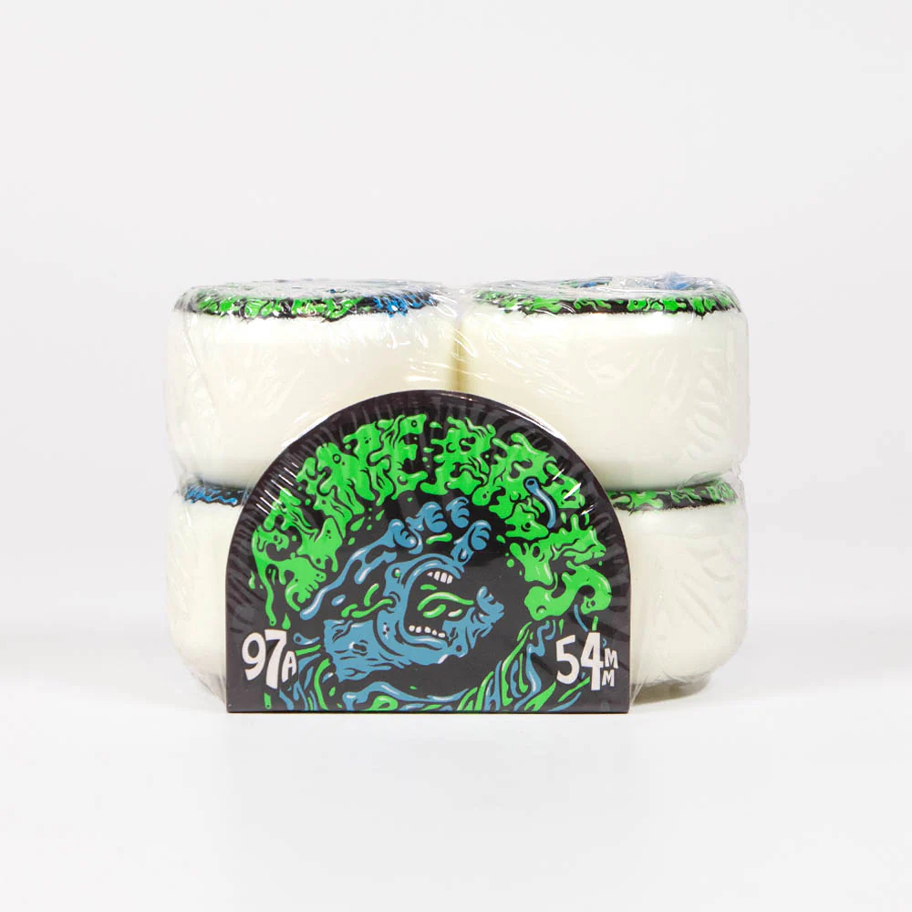Santa Cruz - 54mm (97a) Slime Balls Vomit Mini II Skateboard Wheels - Multi