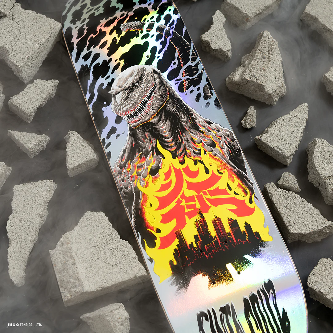Santa Cruz - 8.5" Godzilla Shin Knox Firepit Skateboard Deck - Image 2