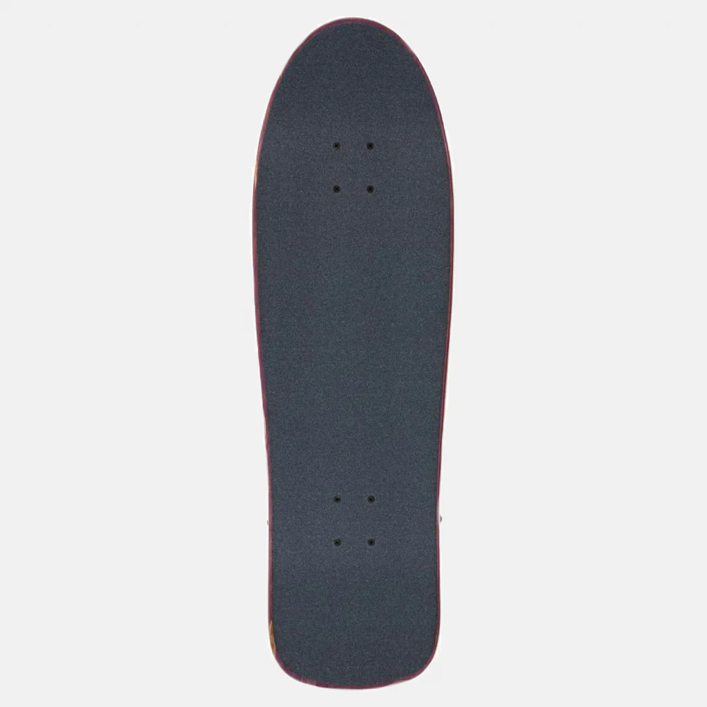 Santa Cruz - 9.7" Toxic Hand 80's Cruiser Complete Skateboard - Purple - Image 3