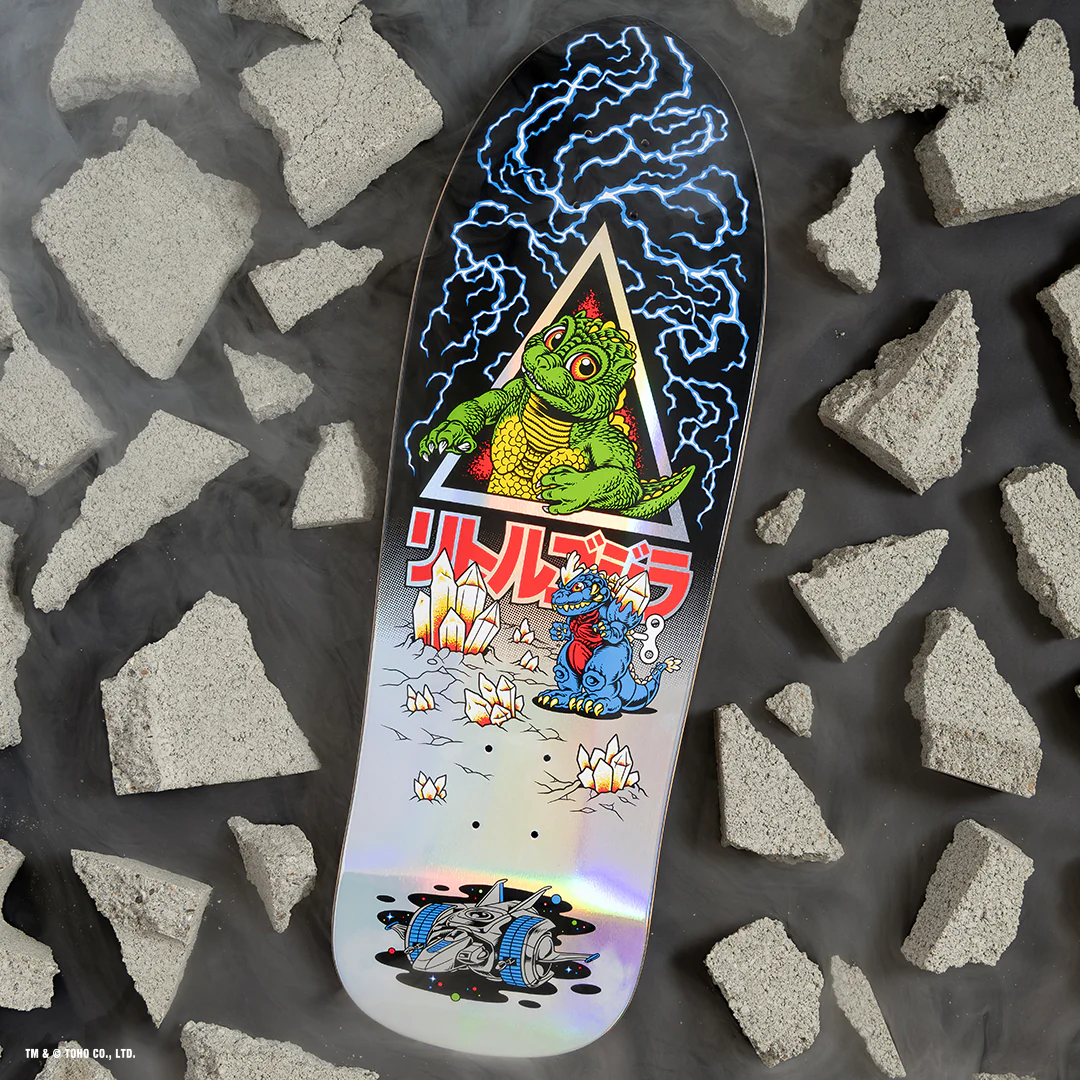Santa Cruz - 9.89" Godzilla Jr. Natas Skateboard Deck - Image 2