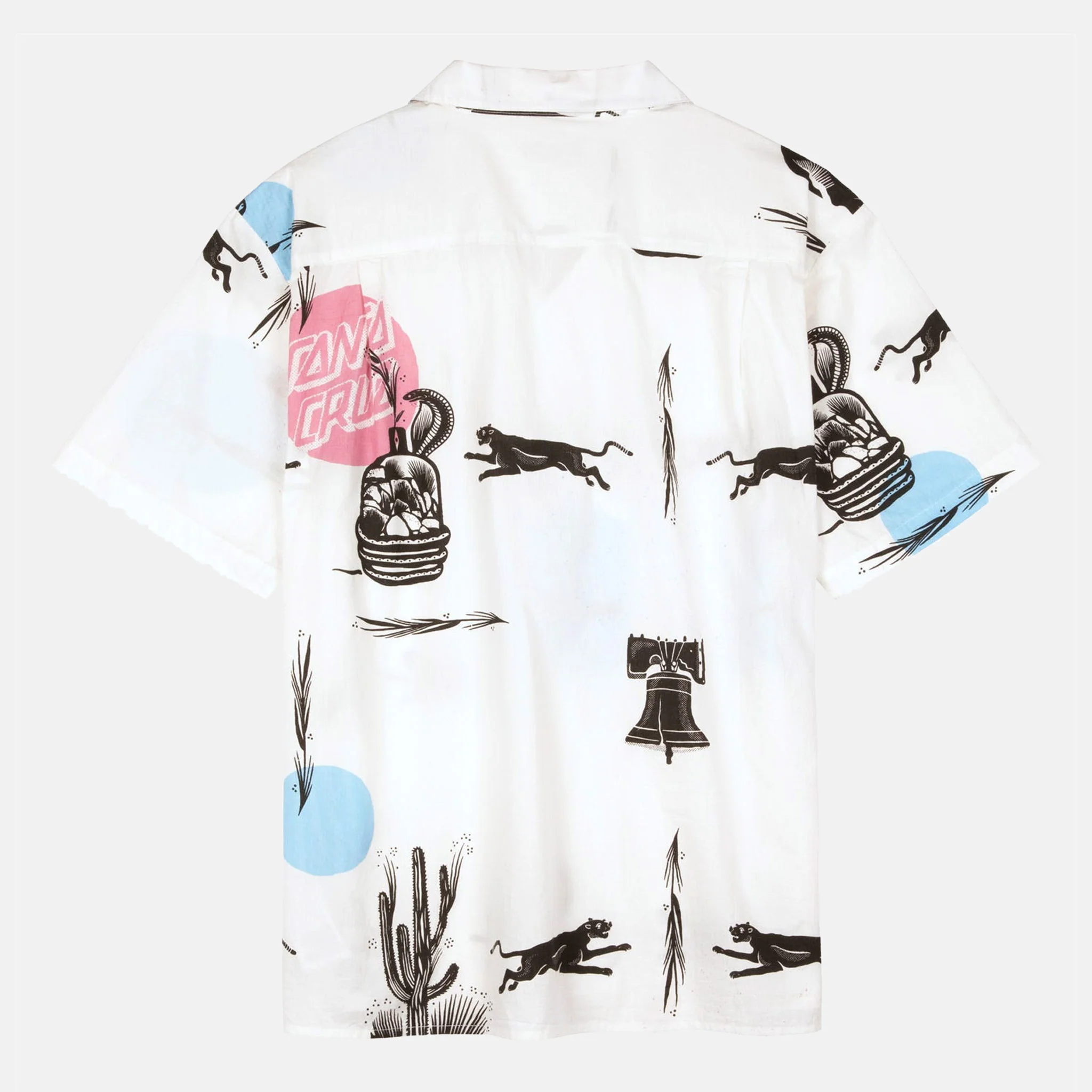 Santa Cruz - Asta Outlier Short Sleeve Shirt - White - Image 2