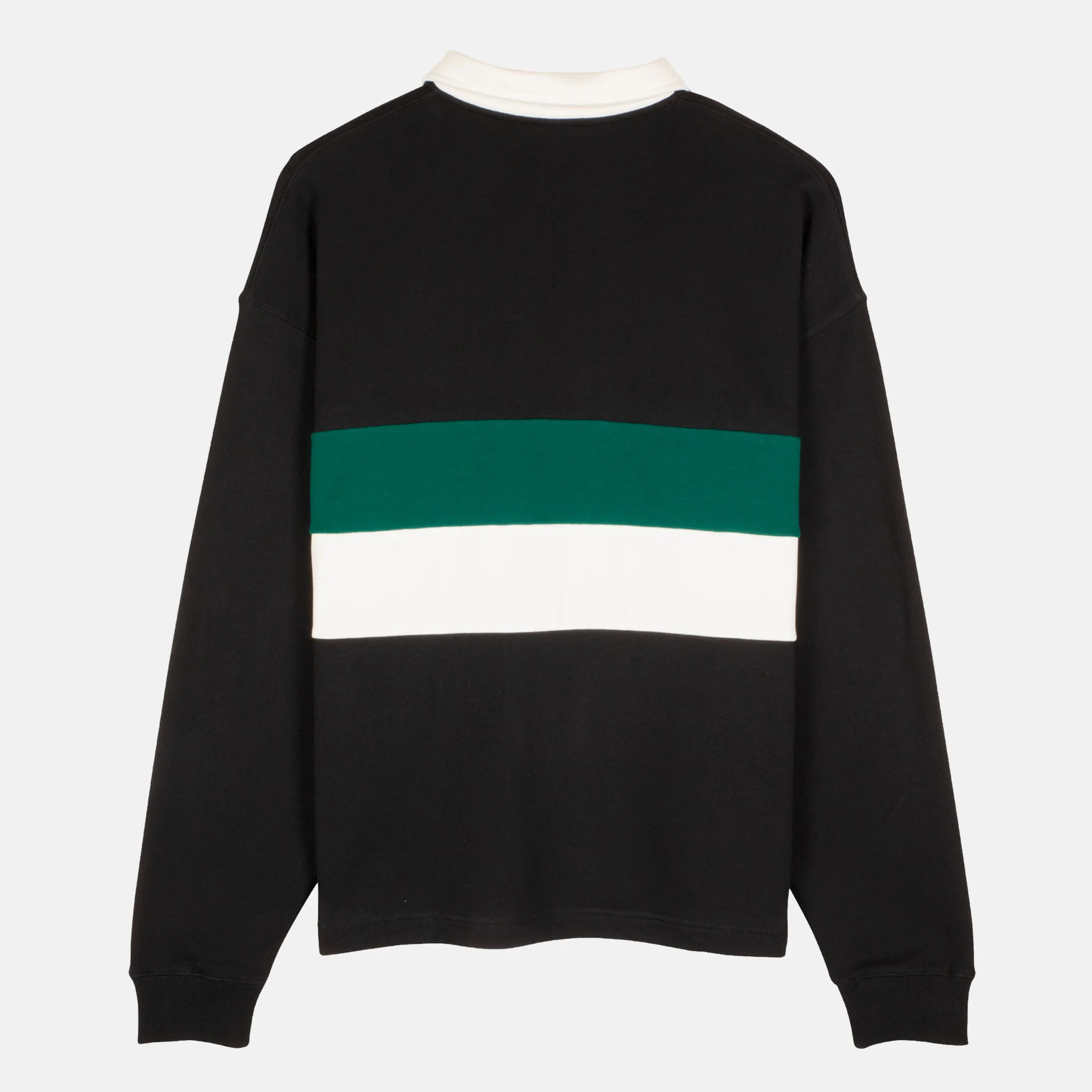 Santa Cruz - Huron Polo Zip Sweatshirt - Black - Image 2