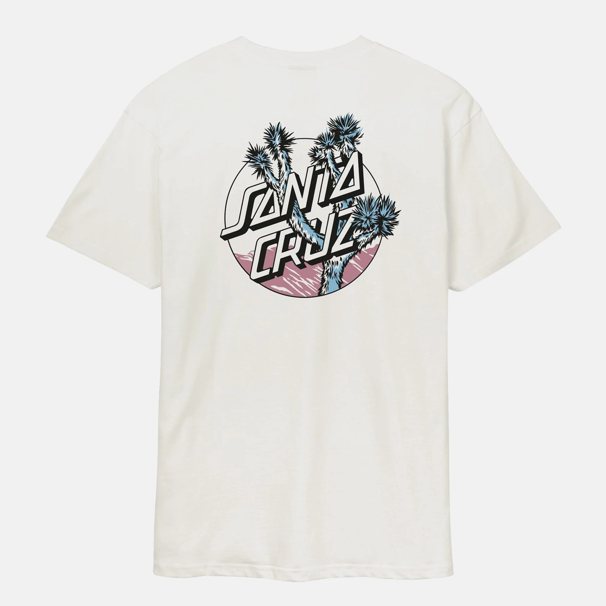 Santa Cruz -  Joshua Tree Dot T-Shirt -  Optic White