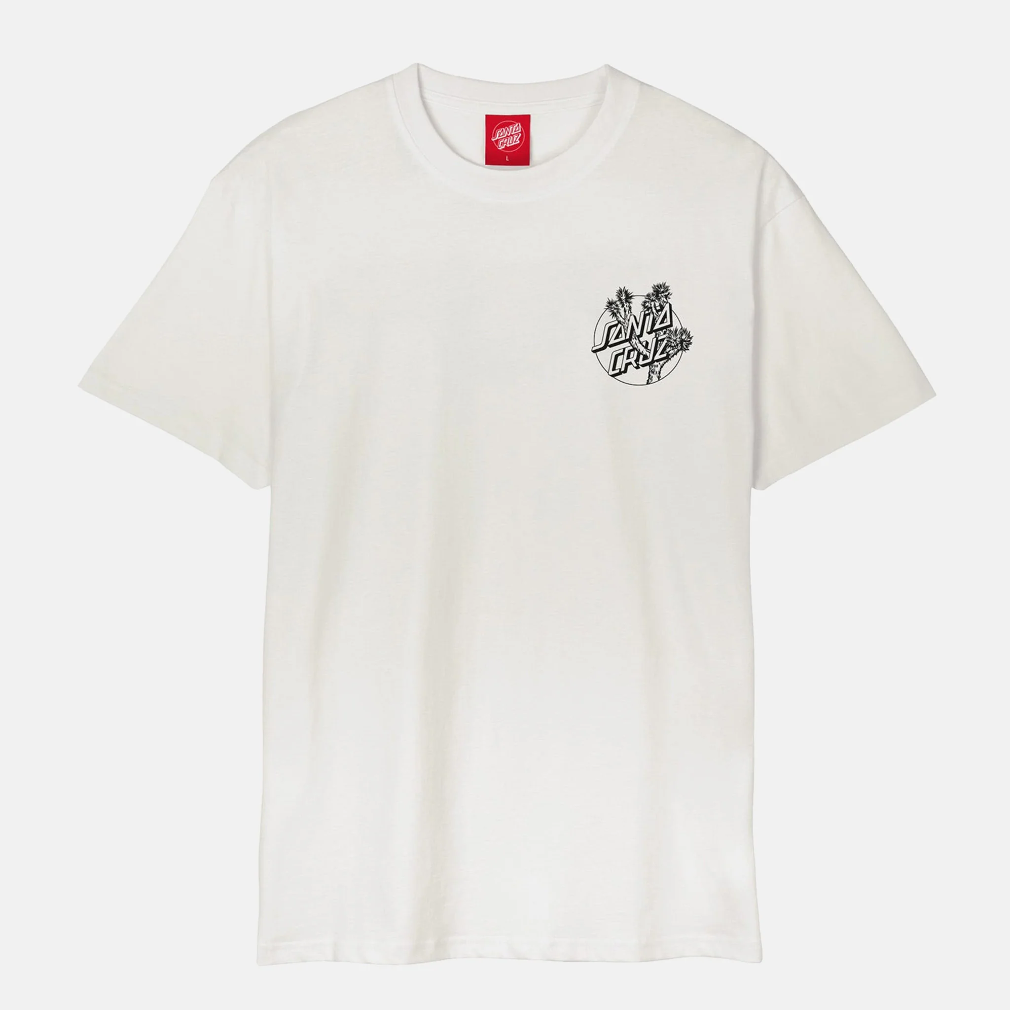 Santa Cruz -  Joshua Tree Dot T-Shirt -  Optic White - Image 2