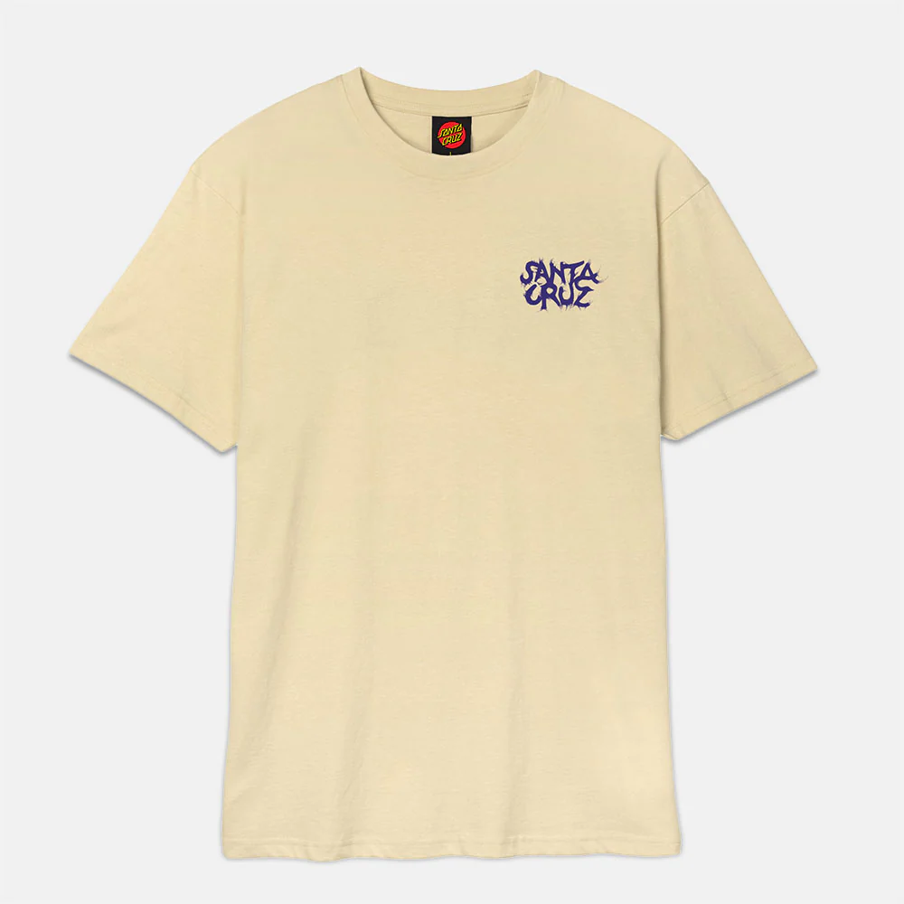 Santa Cruz - Knox Firepit Dot T-Shirt - Sand - Image 2