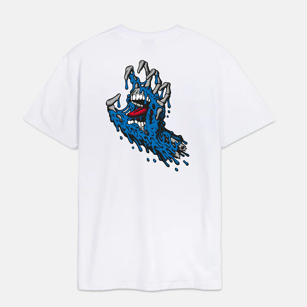 Santa Cruz - Melting Hand T-Shirt - White
