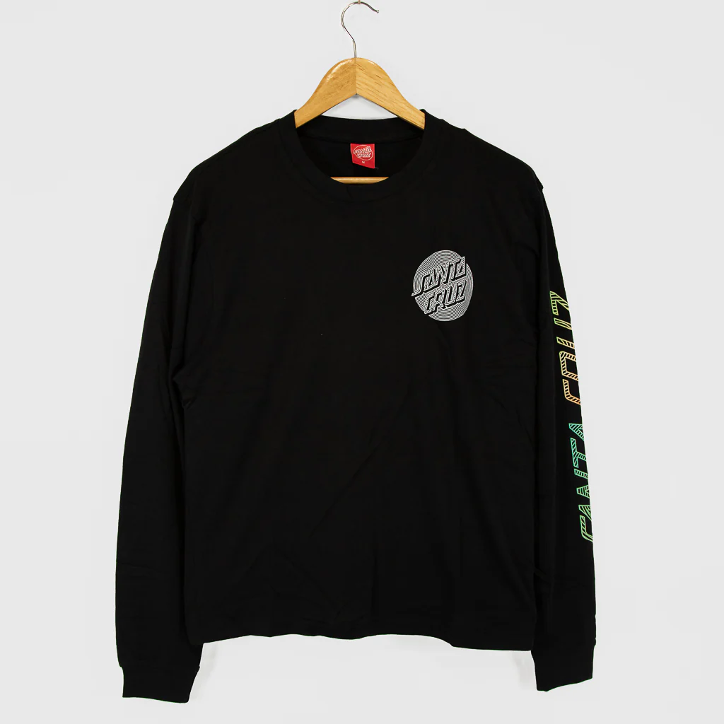 Santa Cruz - Most Radiant Dot Longsleeve T-Shirt - Black - Image 2