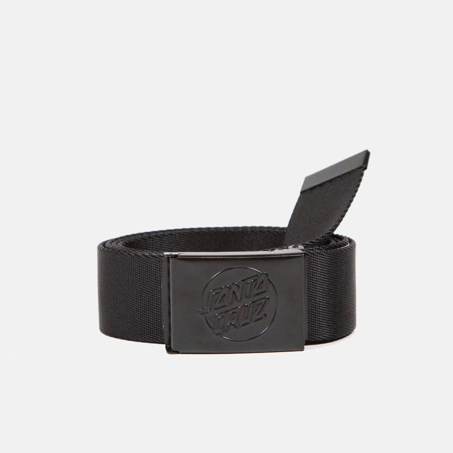 Santa Cruz - Opus Dot Embossed Belt - Black