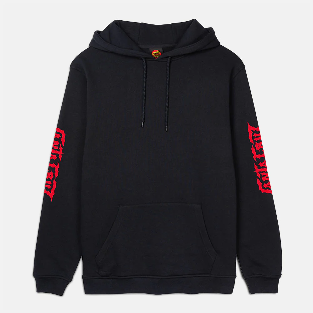 Santa Cruz - Pace Dungeon Hooded Sweatshirt - Black - Image 2