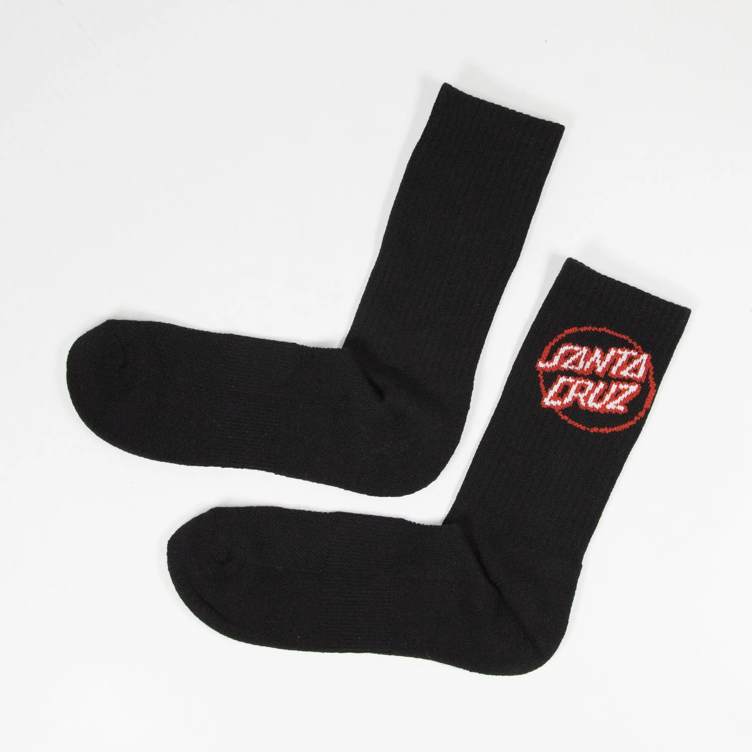 Santa Cruz - Partial Sock - Black