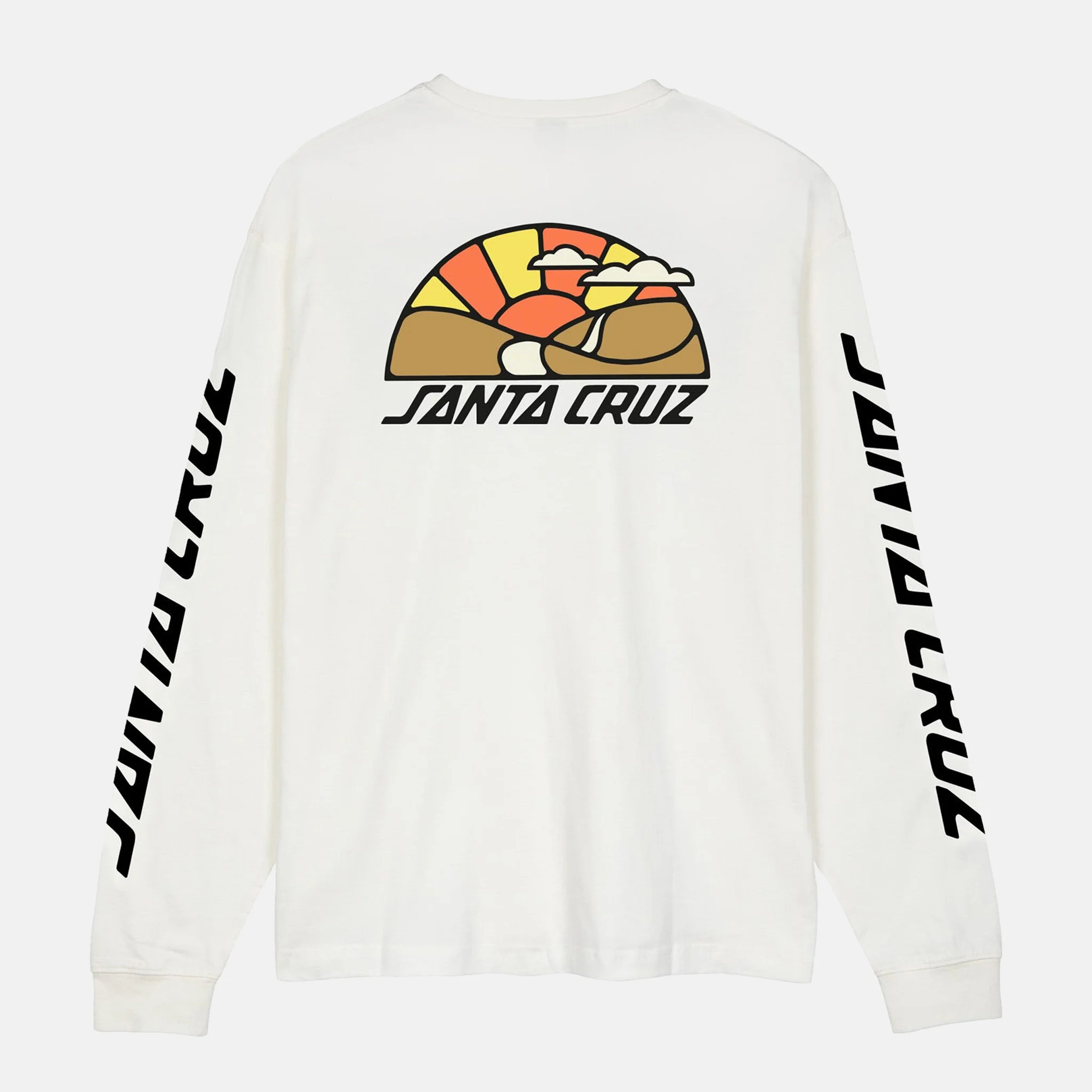 Santa Cruz - Pathway Longsleeve T-Shirt - Optic White