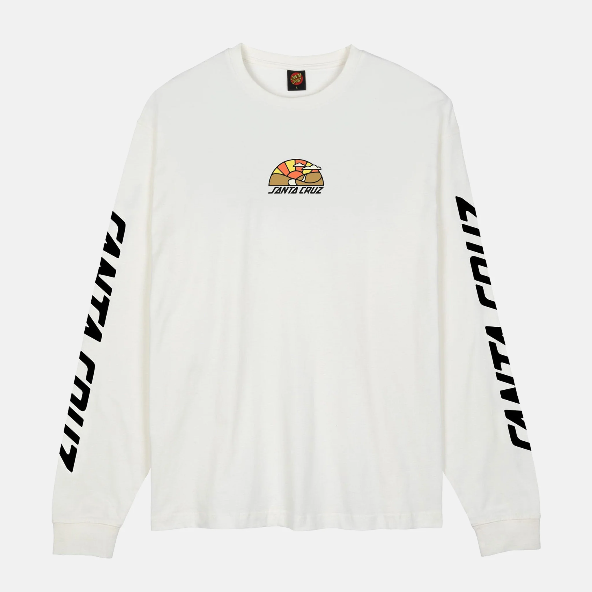 Santa Cruz - Pathway Longsleeve T-Shirt - Optic White - Image 2