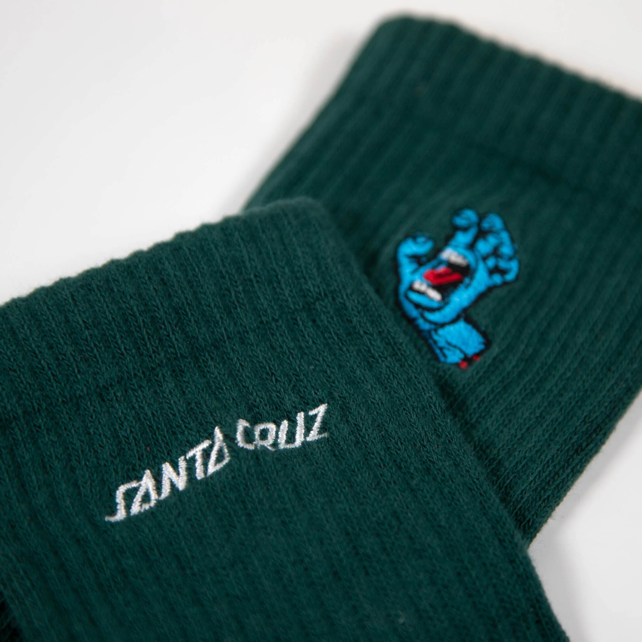 Santa Cruz - Screaming Mini Hand Socks - Spruce - Image 2