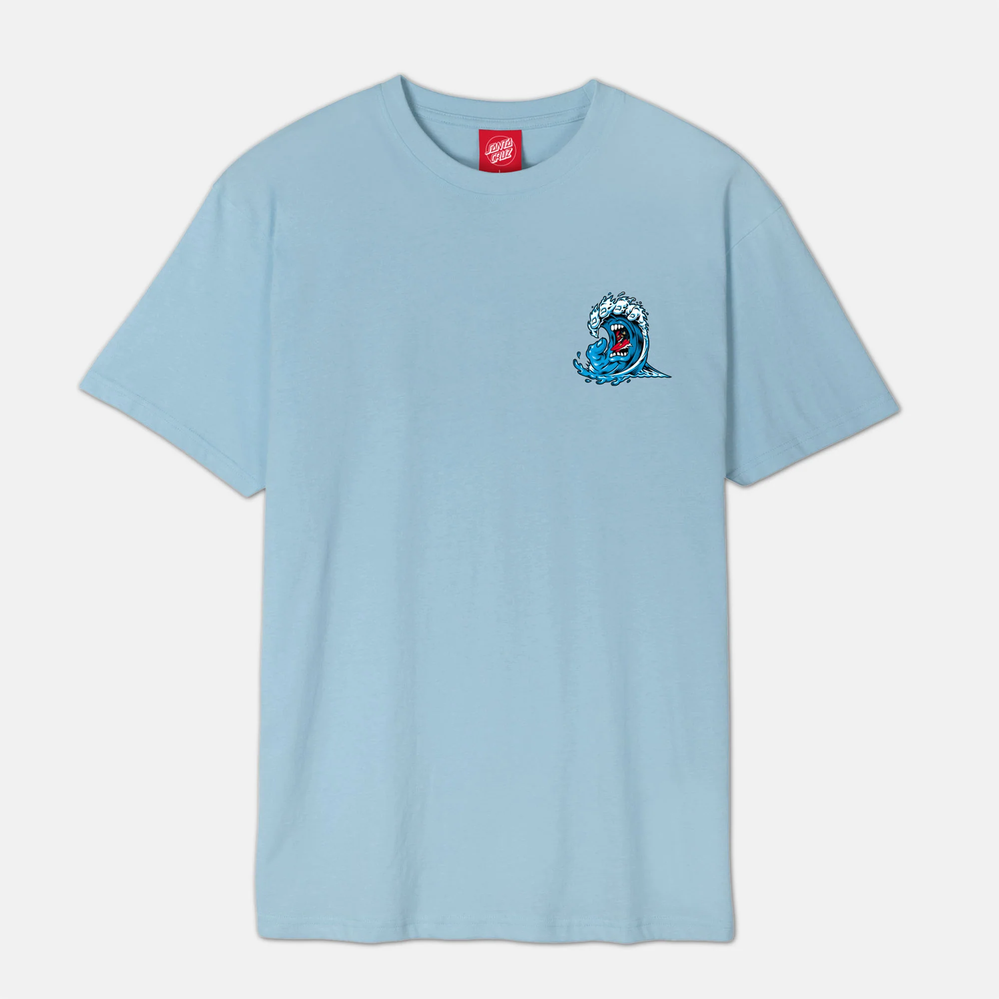Santa Cruz - Screaming Wave T-Shirt - Sky Blue - Image 2
