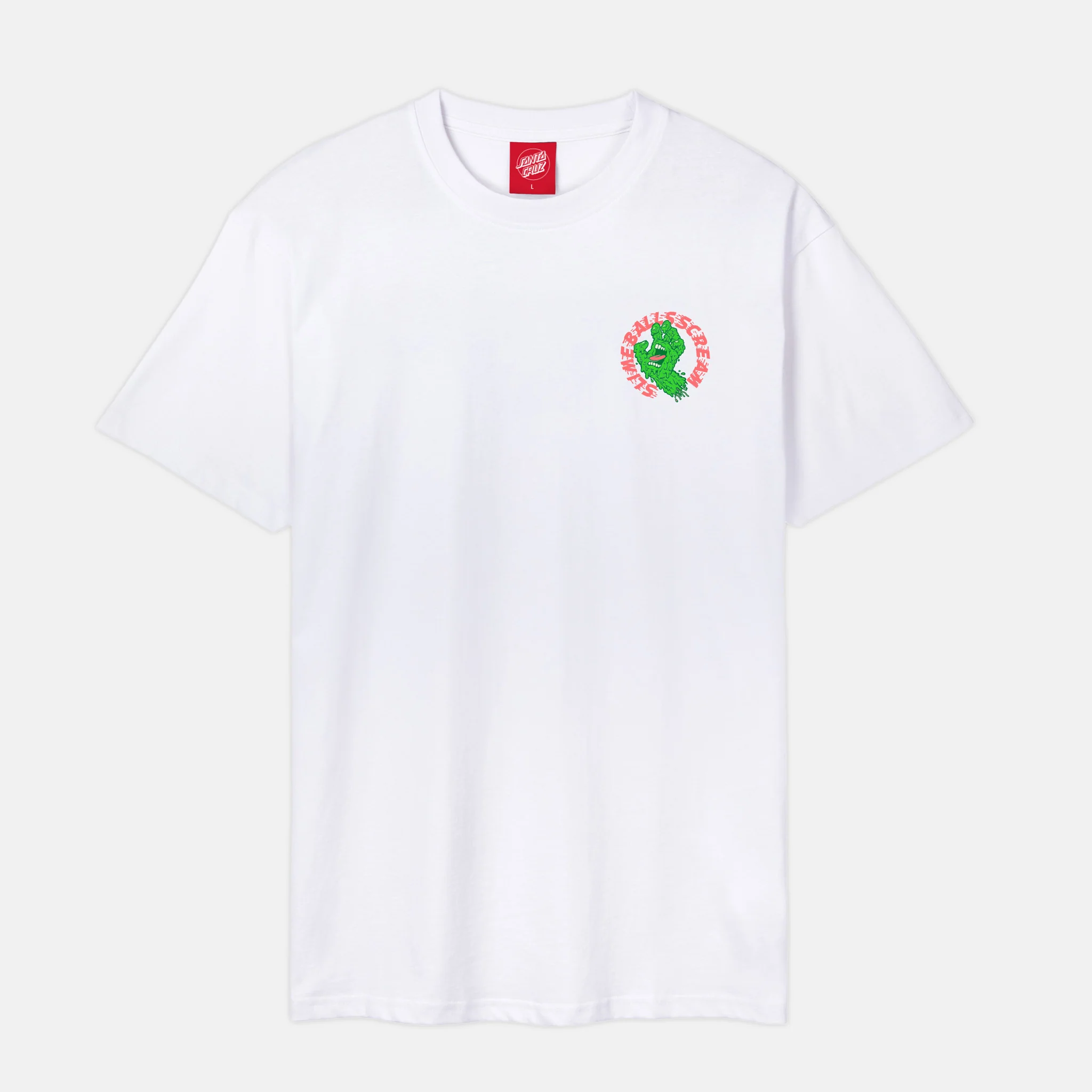 Santa Cruz - Slime Balls Hand T-Shirt - White - Image 2