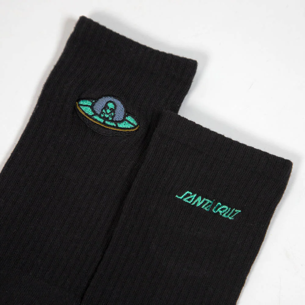Santa Cruz - Winkowski UFO Strip Sock - Black - Image 2
