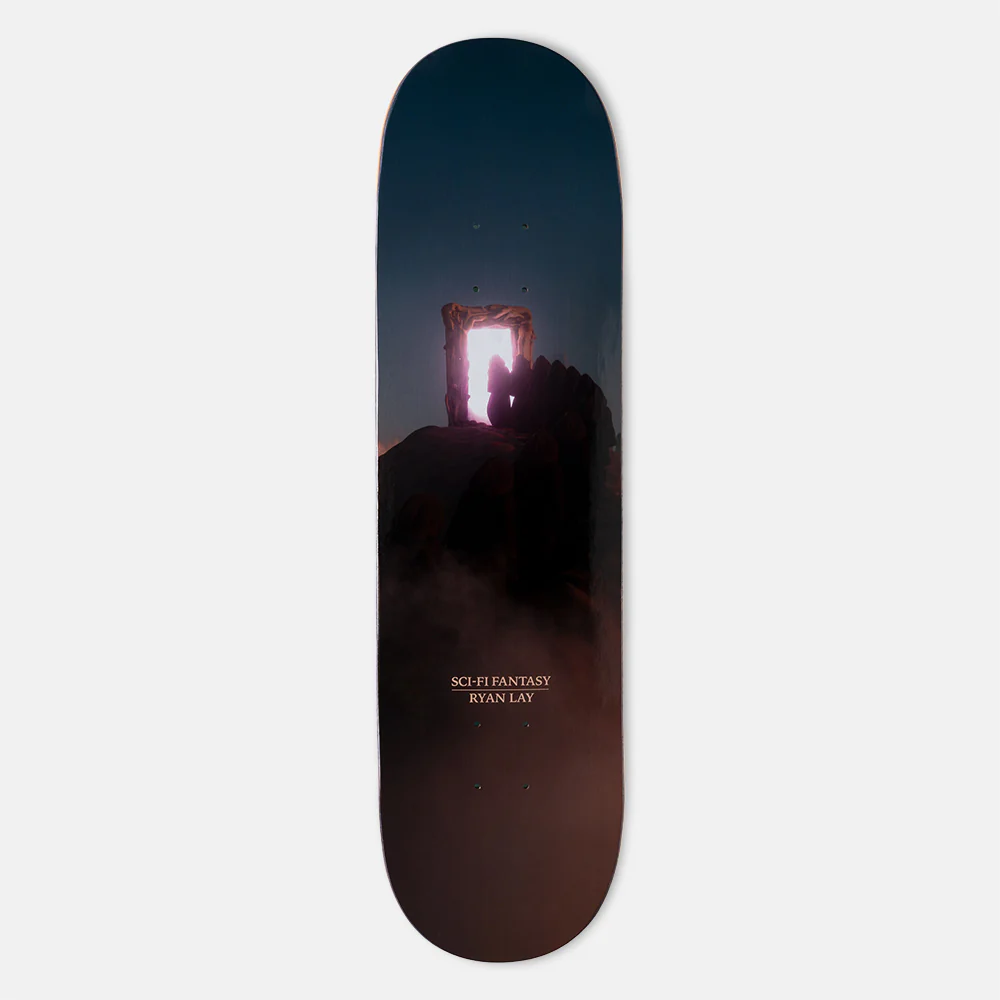 Sci-Fi Fantasy - 8.38" Lay Portal Of Riza Skateboard Deck