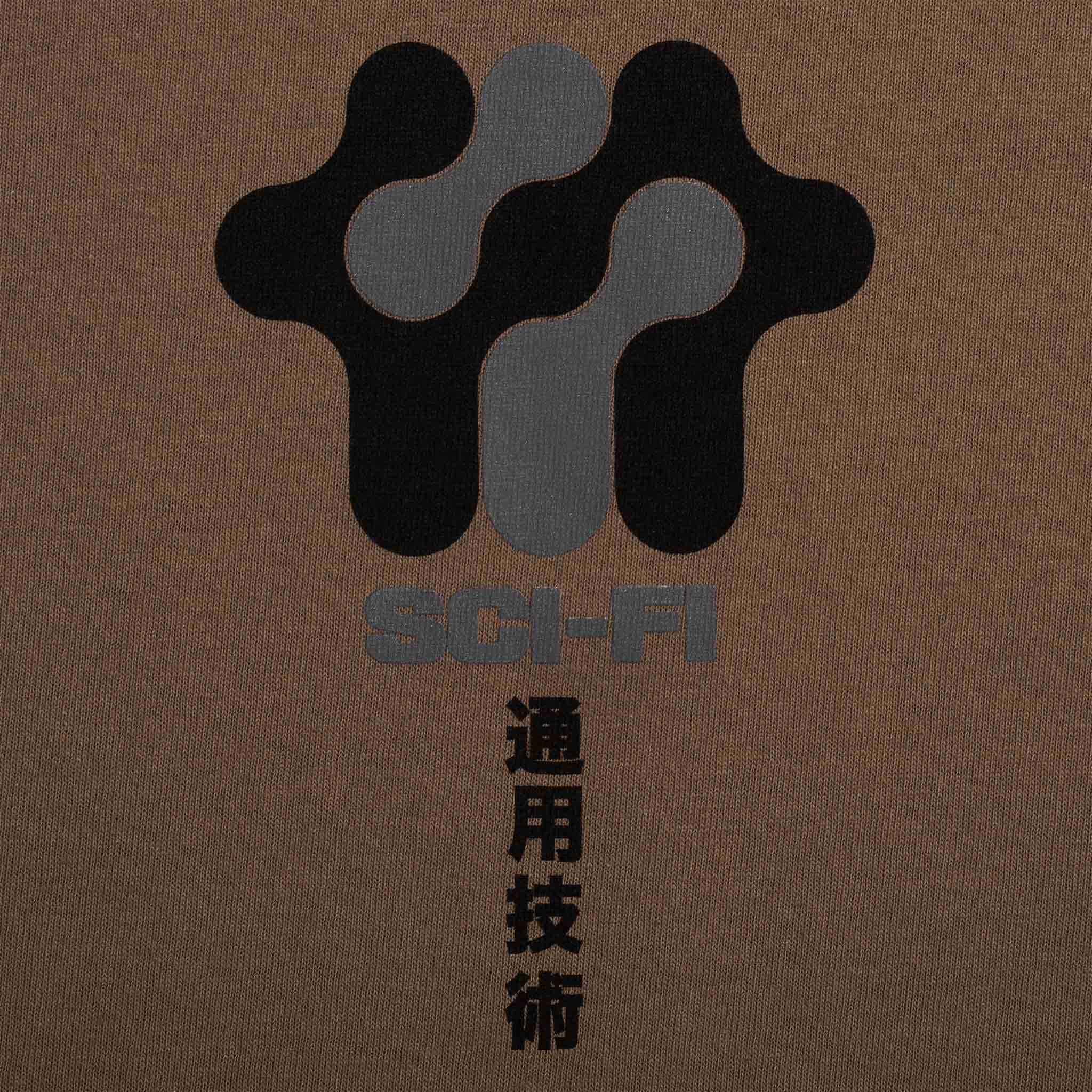 Sci-Fi Fantasy - Business Model T-Shirt - Chocolate Brown - Image 2