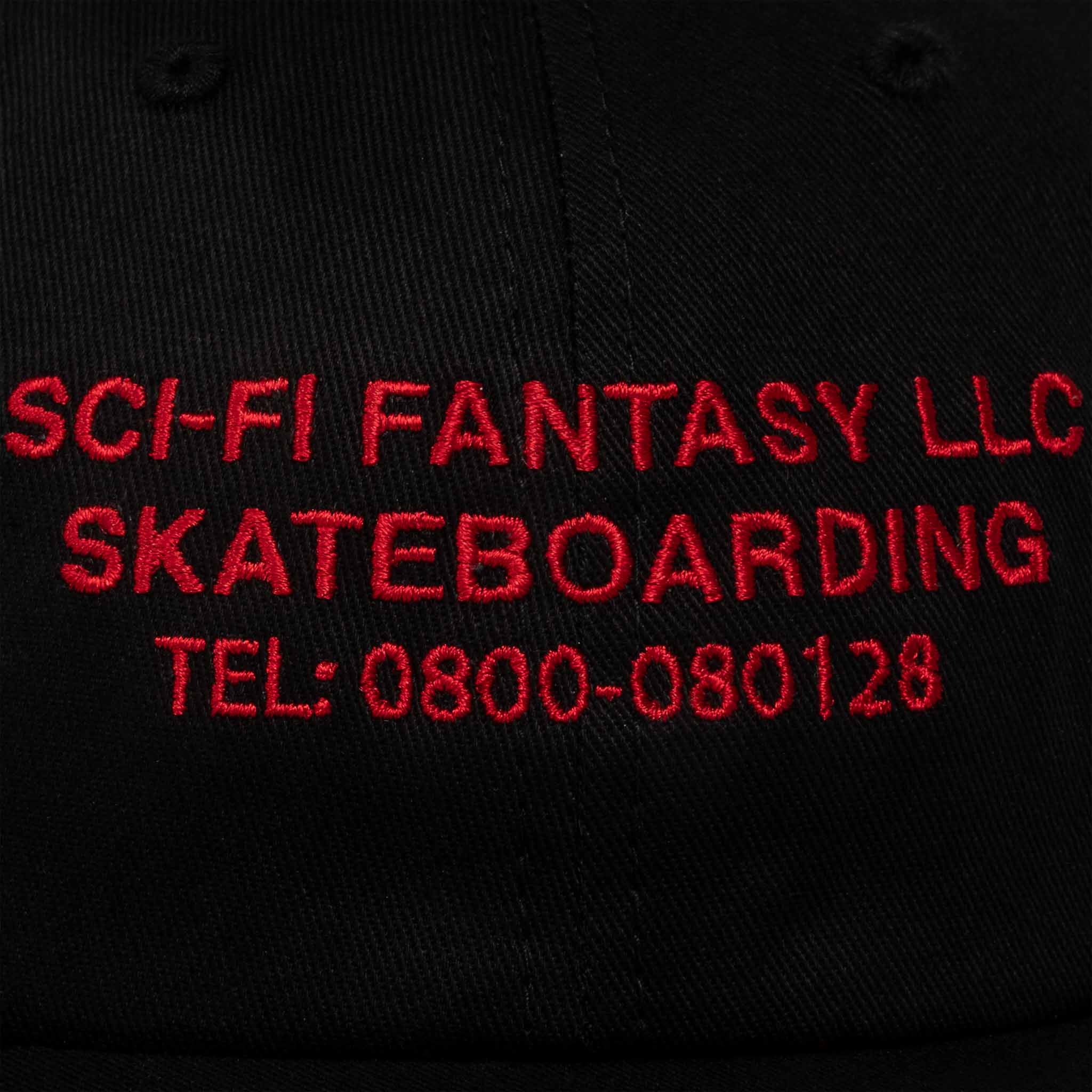 Sci-Fi Fantasy - Business Post Cap - Black - Image 3
