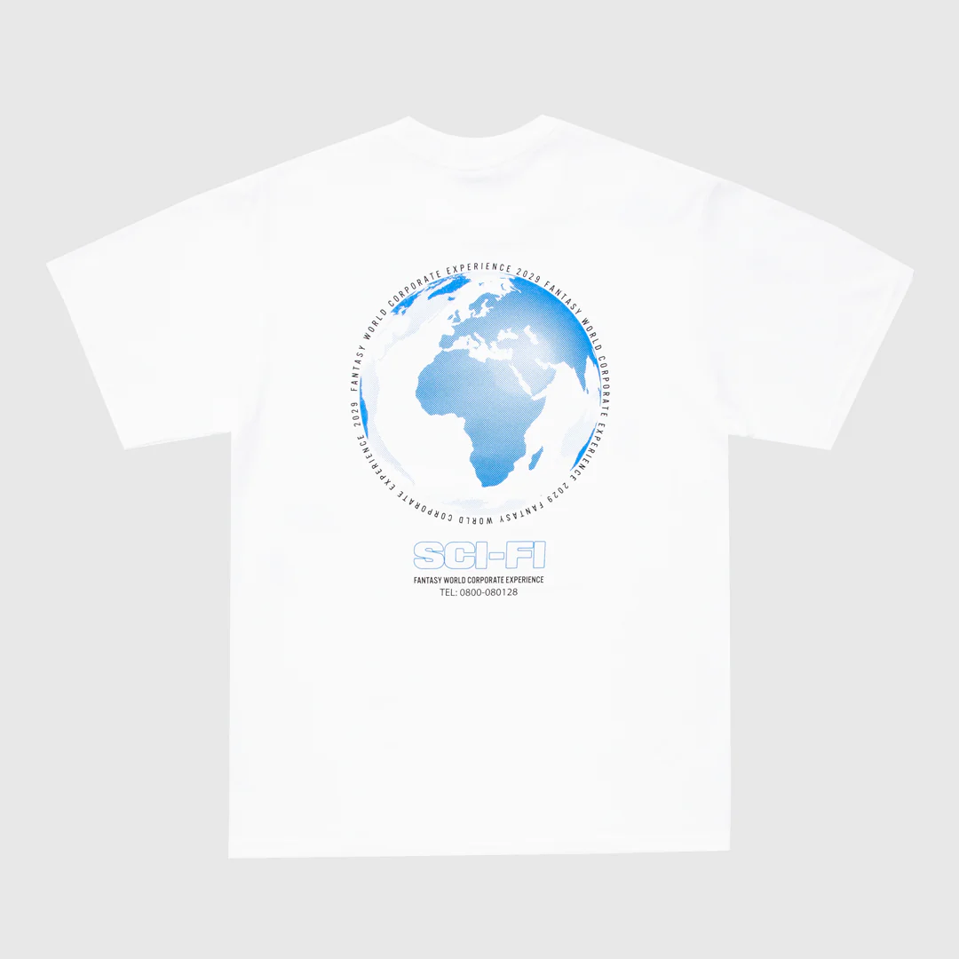 Sci-Fi Fantasy - Corporate Existence T-Shirt - White