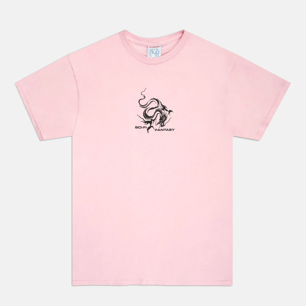 Sci-Fi Fantasy - Dragon T-Shirt - Pink