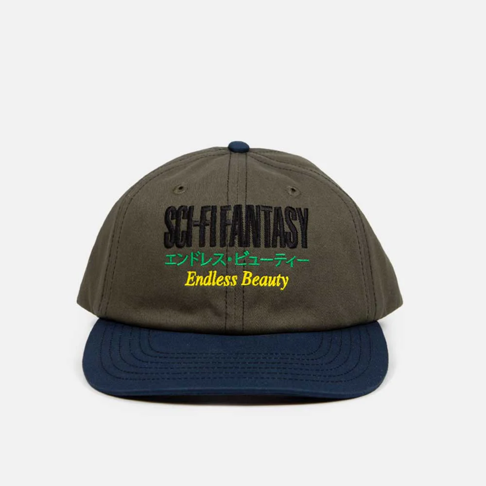 Sci-Fi Fantasy - Endless Beauty Cap - Olive / Navy - Image 2