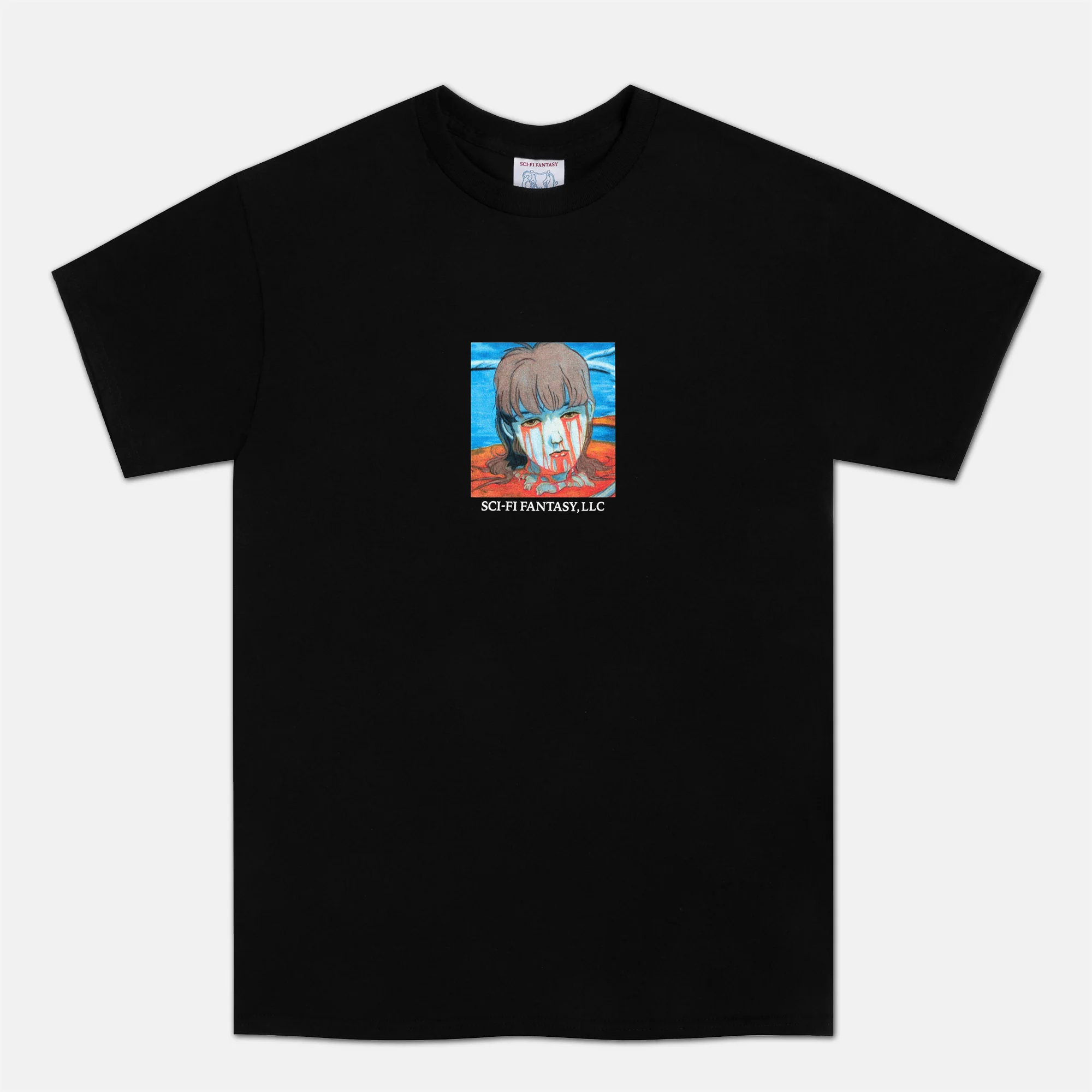 Sci-Fi Fantasy - Leaking Eyes T-Shirt - Black