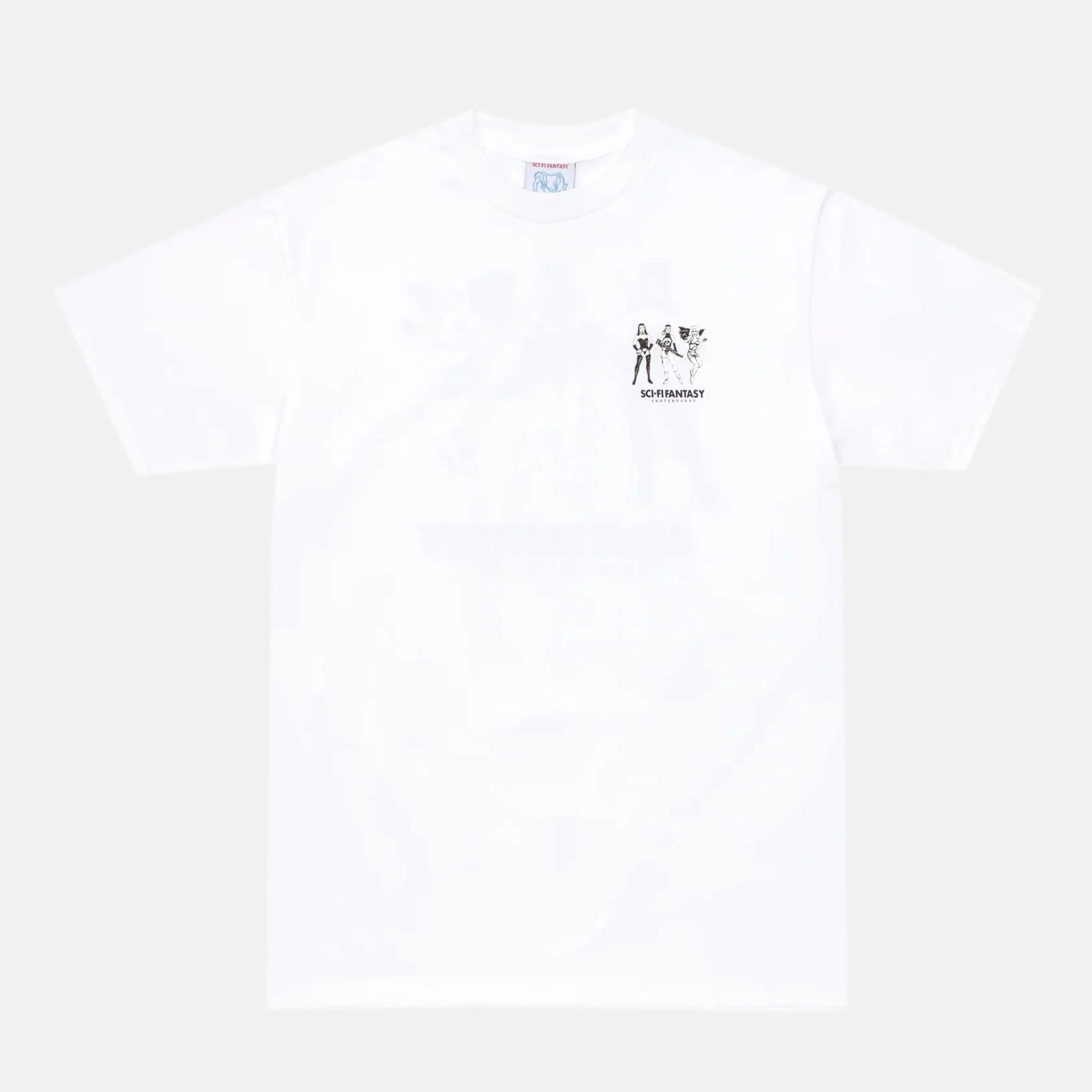 Sci-Fi Fantasy - Macho Girls T-Shirt - White - Image 2