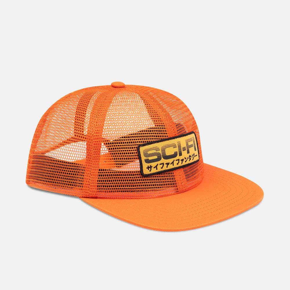 Sci-Fi Fantasy - Mesh Cap - Orange