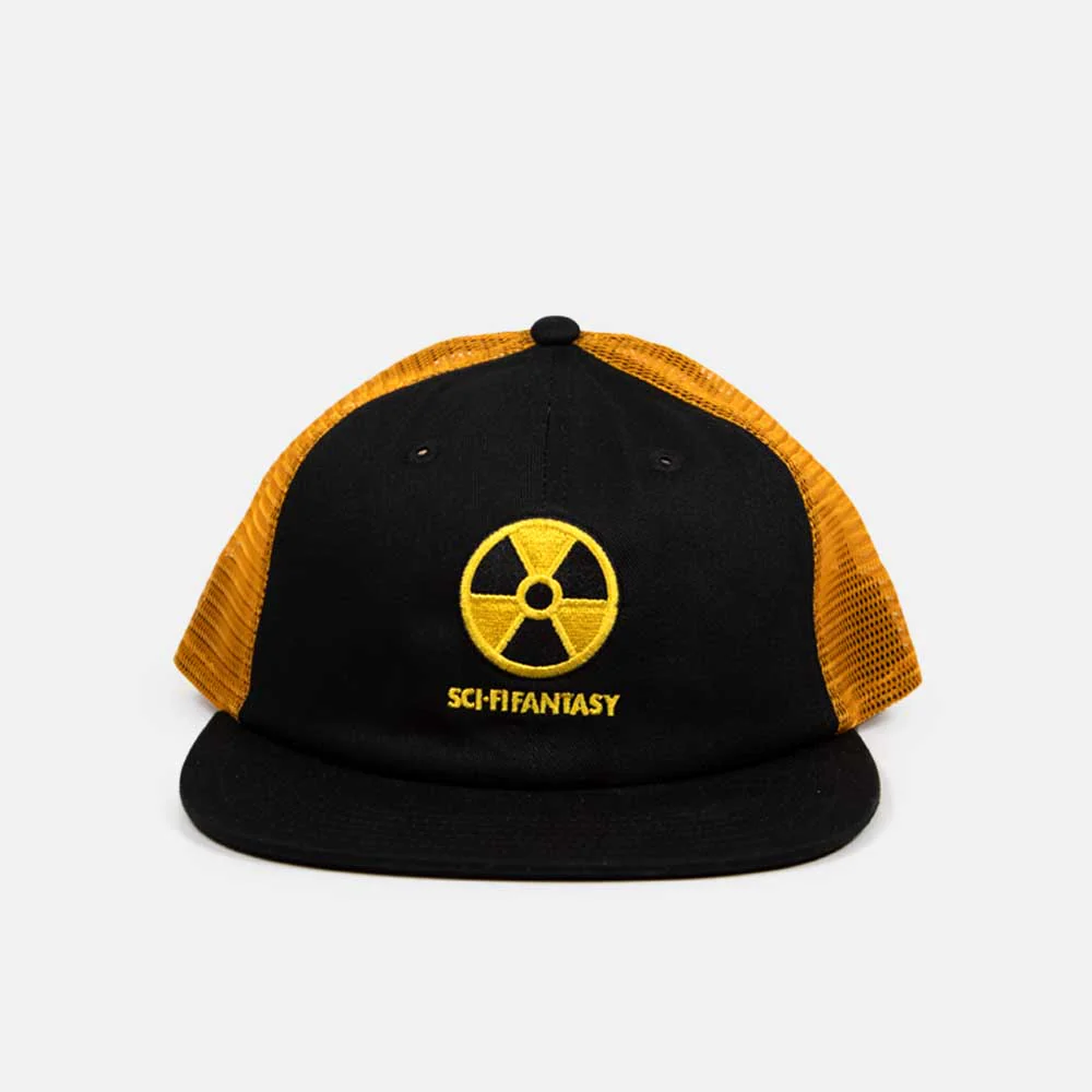 Sci-Fi Fantasy - Radioactive Logo Cap - Black / Yellow - Image 2