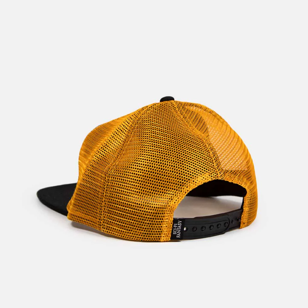 Sci-Fi Fantasy - Radioactive Logo Cap - Black / Yellow - Image 3