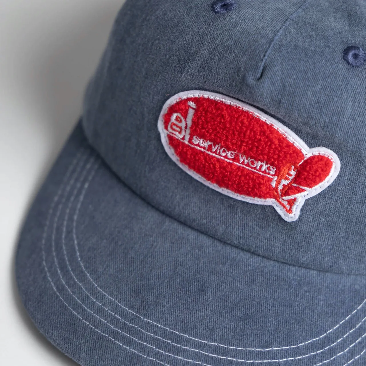 Service Works - Carp Patch Snapback Cap - Navy - Image 3