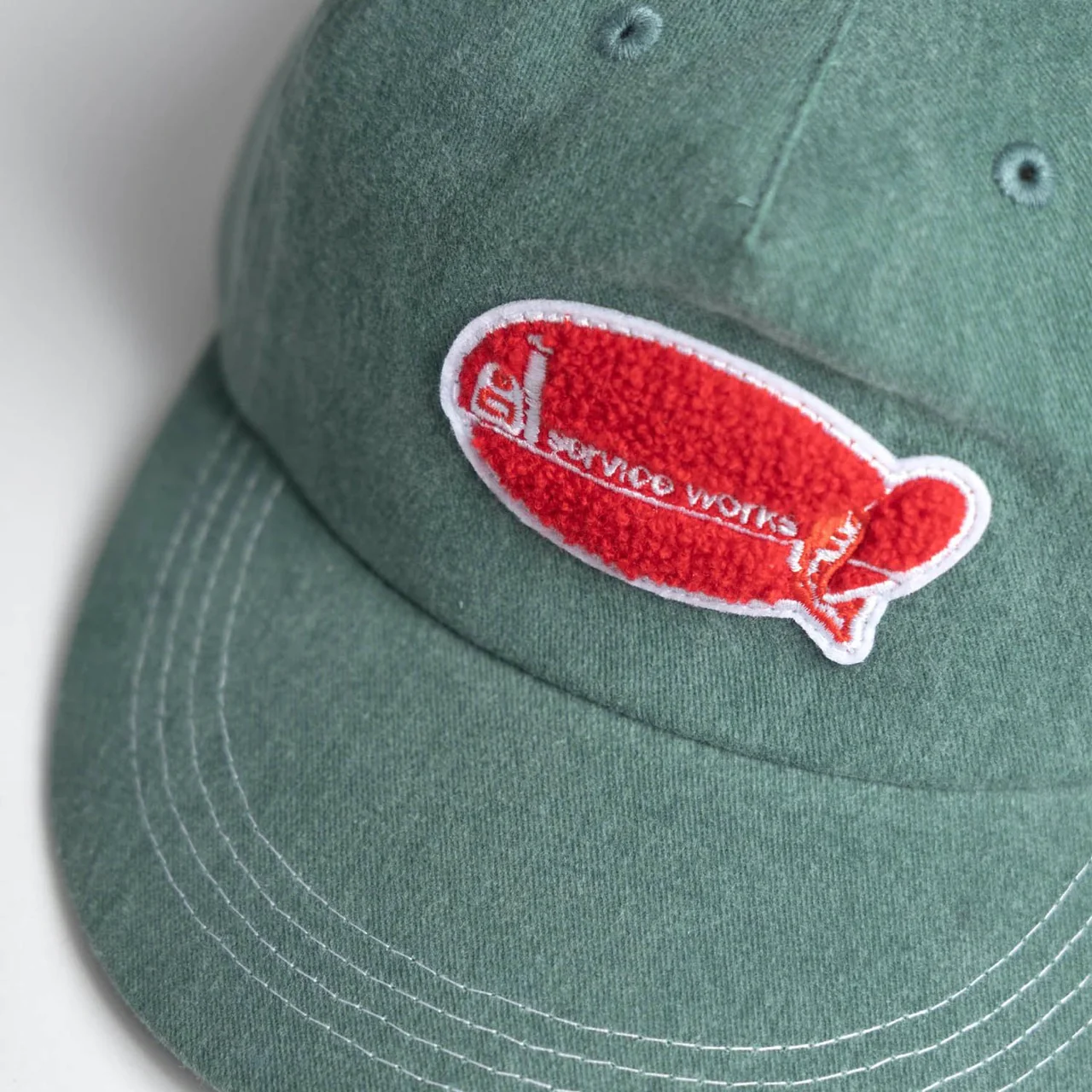 Service Works - Carp Patch Snapback Cap - Pine - Image 3