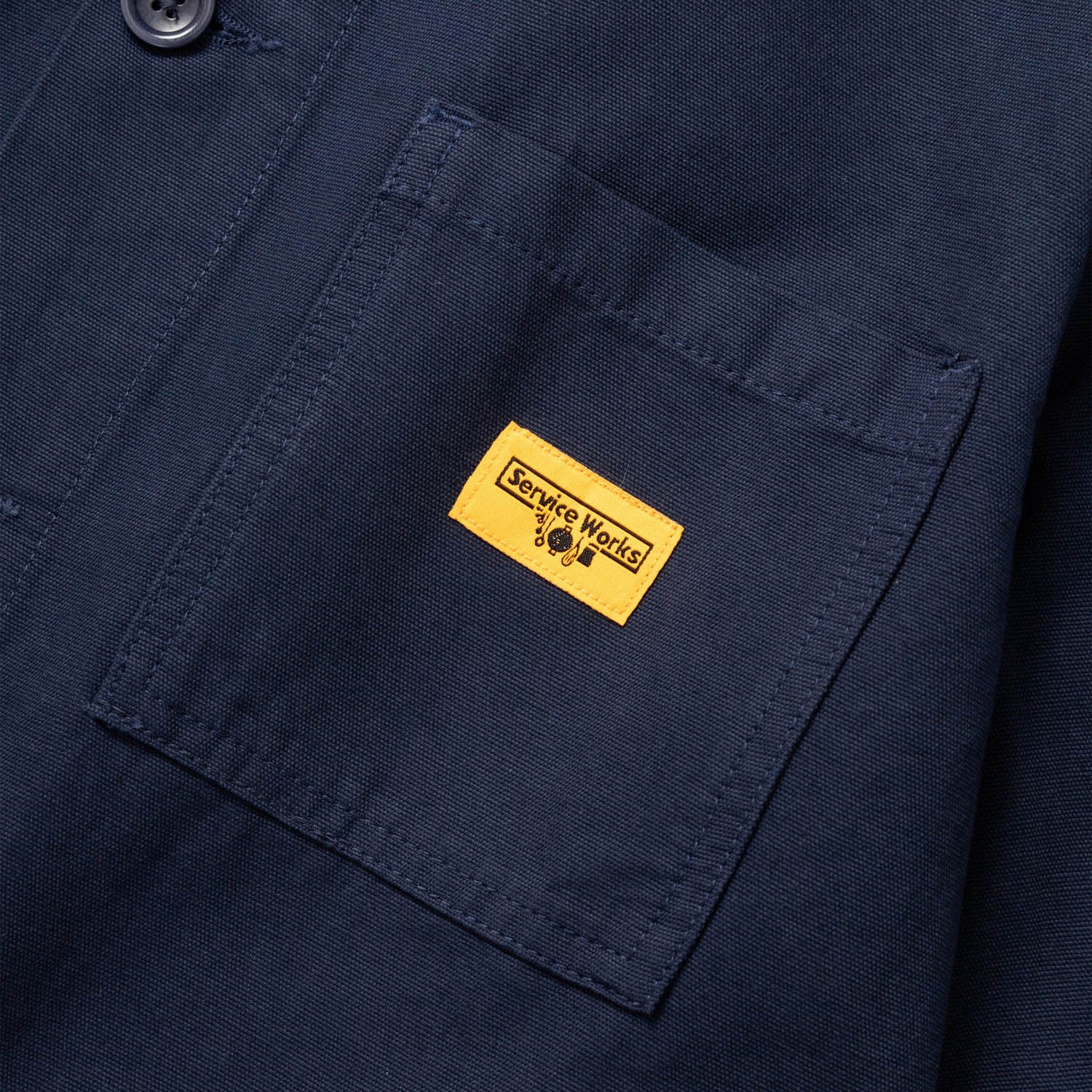 Service Works - Classic Canvas Chore Shirt - Dark Navy - Image 2