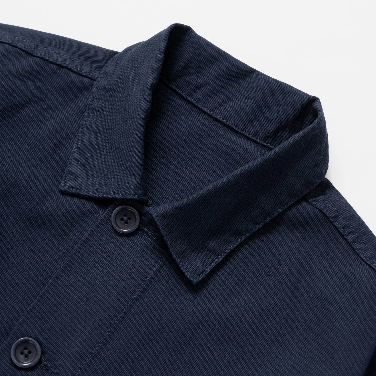 Service Works - Classic Canvas Chore Shirt - Dark Navy - Image 4