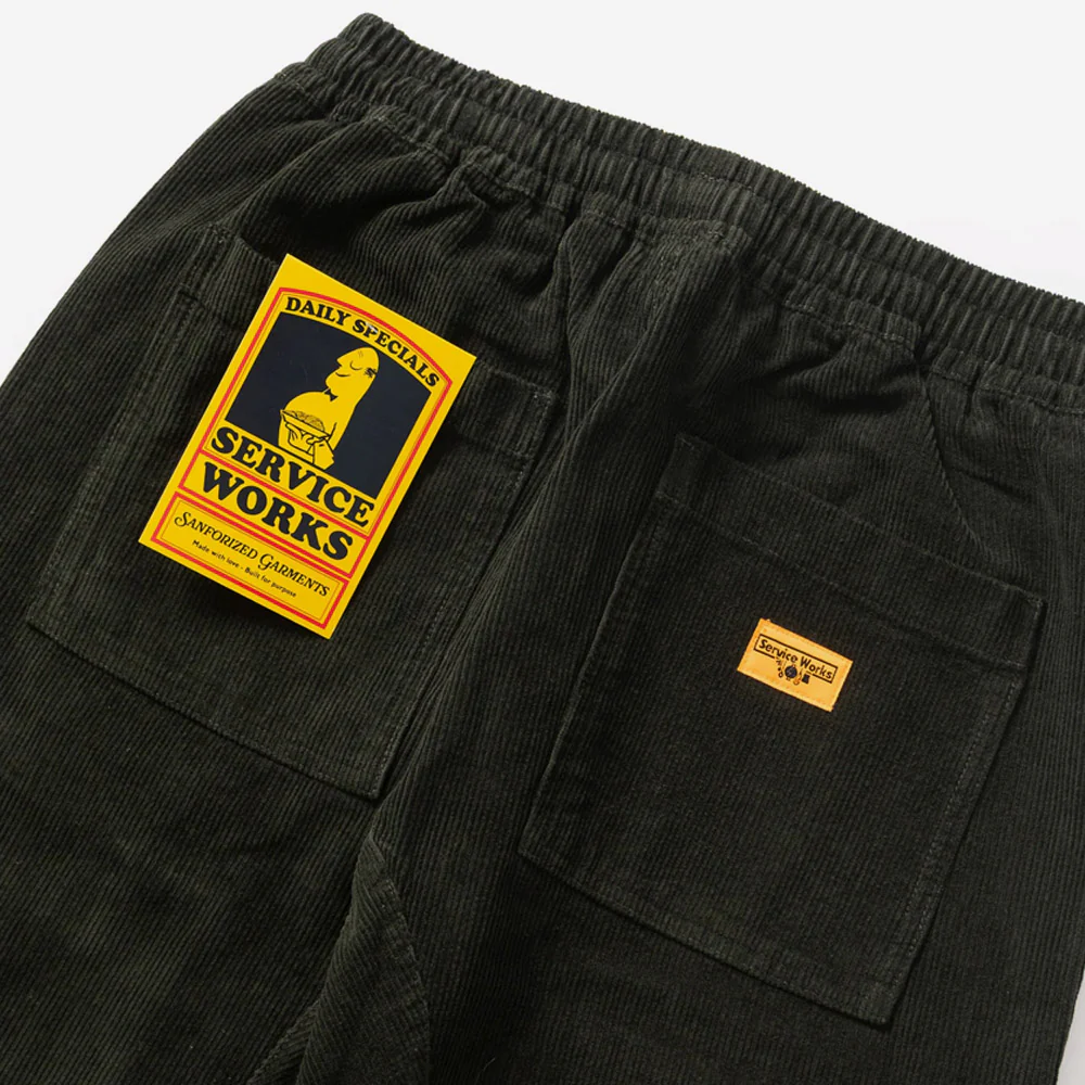 Service Works - Corduroy Chef Pants - Coppice - Image 3