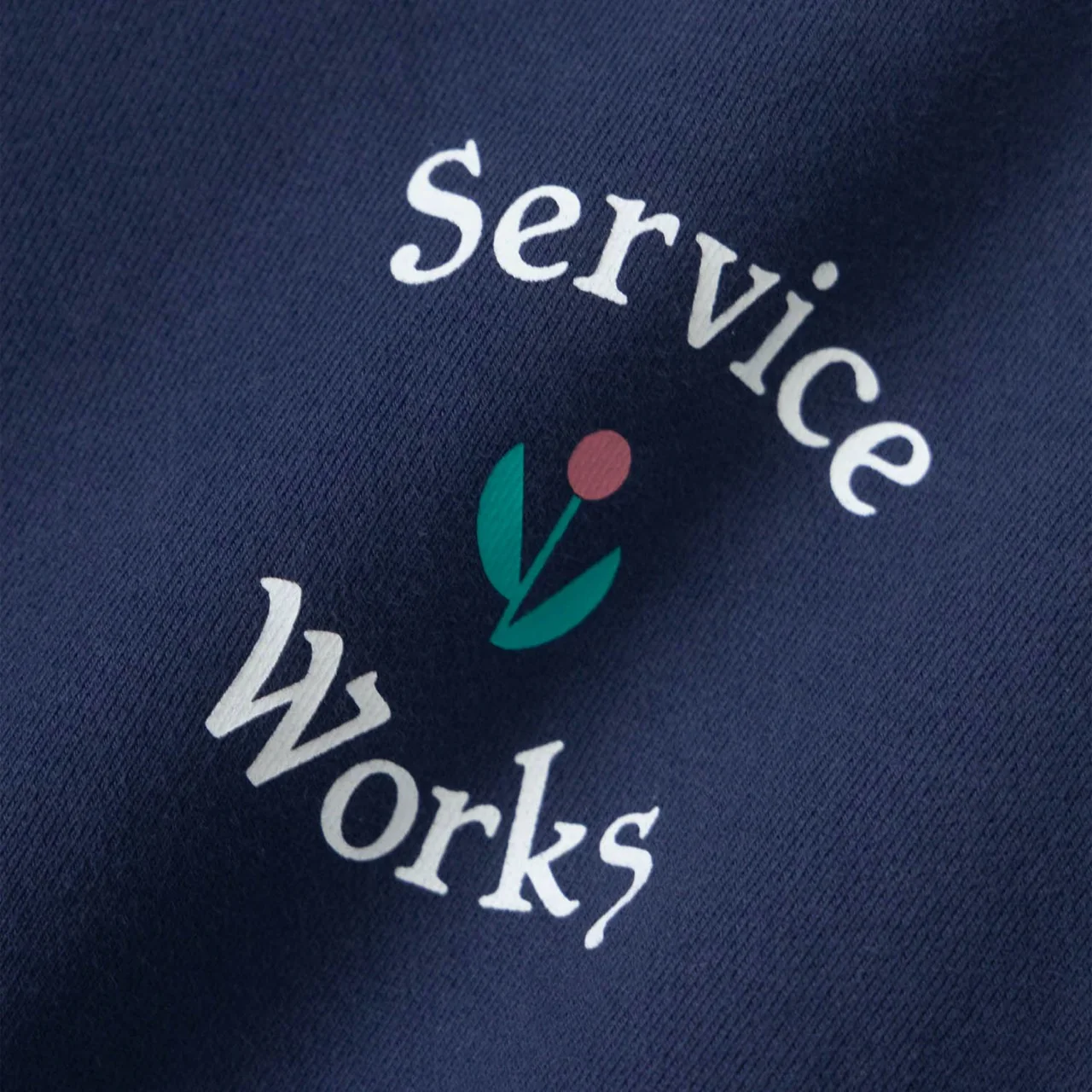Service Works - In Bloom Crewneck Sweatshirt - Navy - Image 2