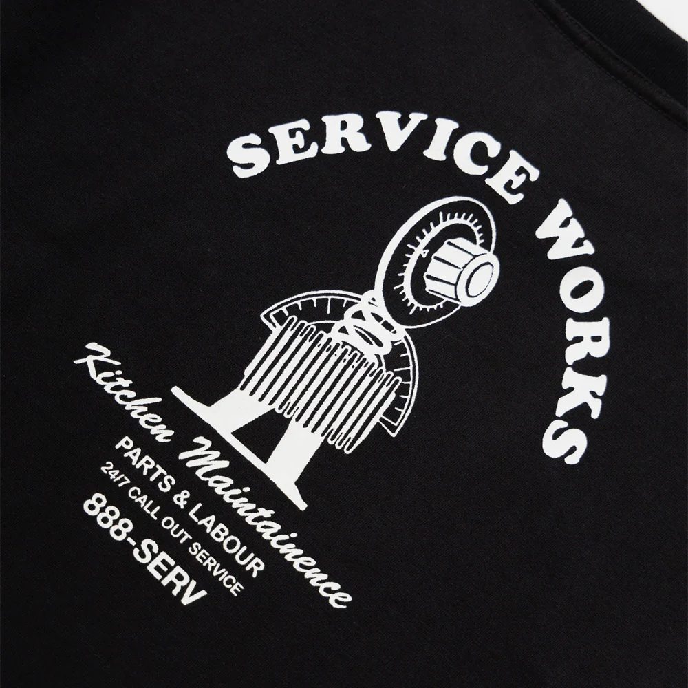 Service Works - Maintenance T-Shirt - Black - Image 3