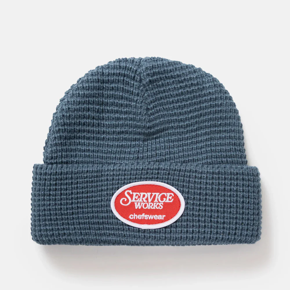Service Works - Waffle Patch Beanie - Teal